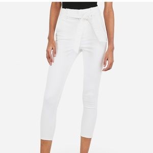 New superhaigh waisted denim belted